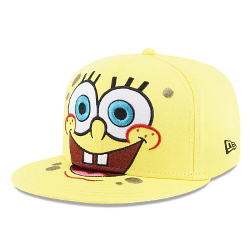 AKSESORIS SNEAKERS NEW ERA Kids Spongebob 9Fifty Yellow Snapback